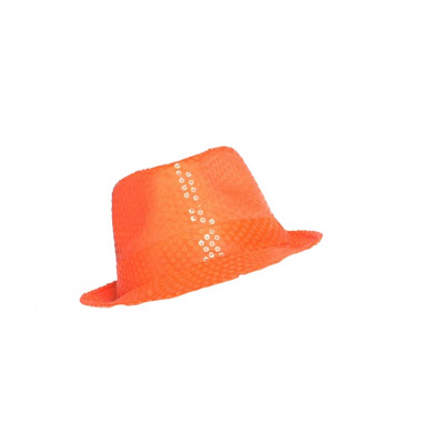 Hut Fluo-Pailletten
