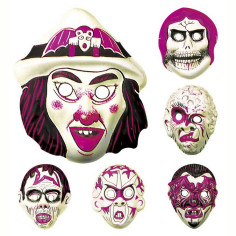 Lot 50 Masques Phosphorescent Monstre pour enfant