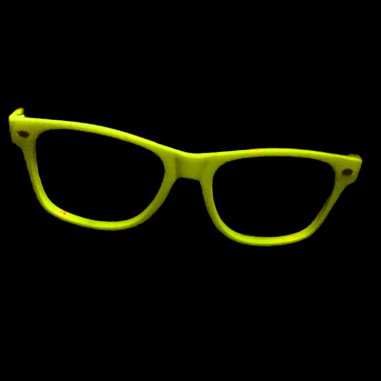 Lunettes Fluo sans verre, Déguisement Fluo - Couleur de Nuit