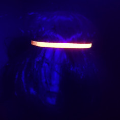 Mini FLuo Stirnbänder - 4er Set 2