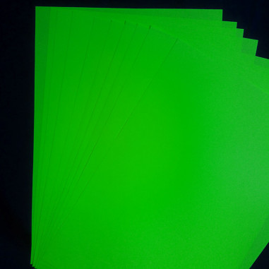 Papier Fluo A4 - Lot de 10 Feuilles