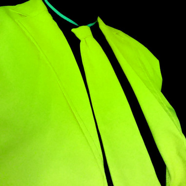 Costume Fluo Jaune, Déguisement Fluo - Couleur de Nuit