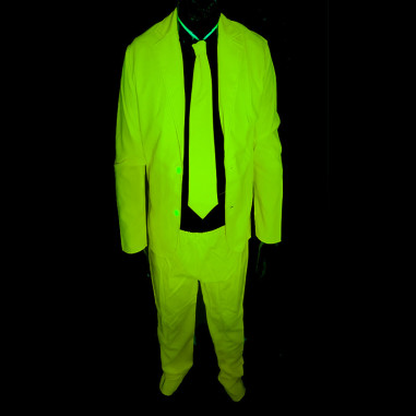 Déguisement fluo vert chic homme luxe_ Taille M