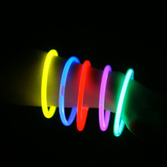 Bracelet Fluo Multicolore - Lot de 100