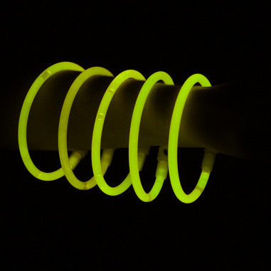 Bracelet Fluo, Bracelet Lumineux en lot de 100 - Couleur de Nuit