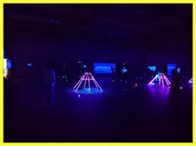 Badminton fluorescent