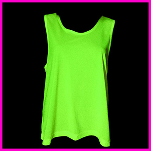 chasuble de sport fluo