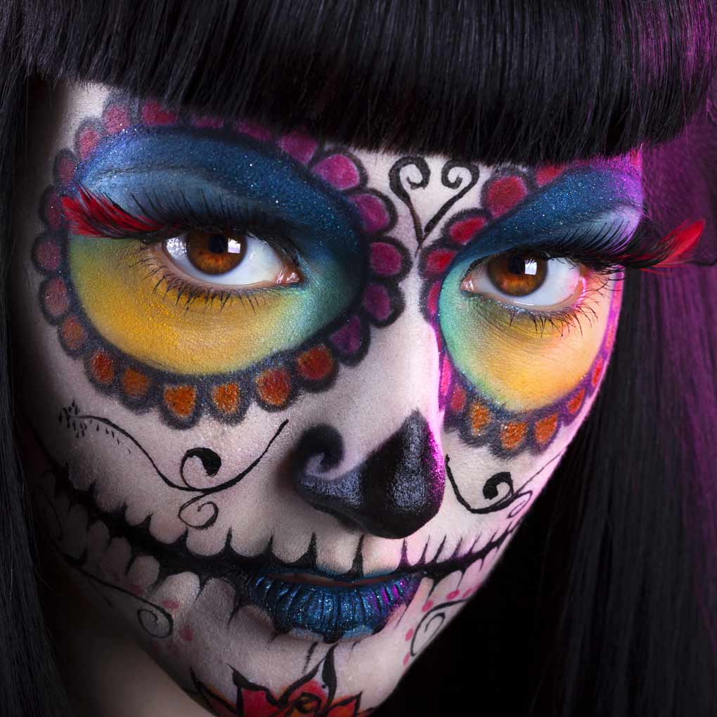 Maquillage Dia De Los Muertos