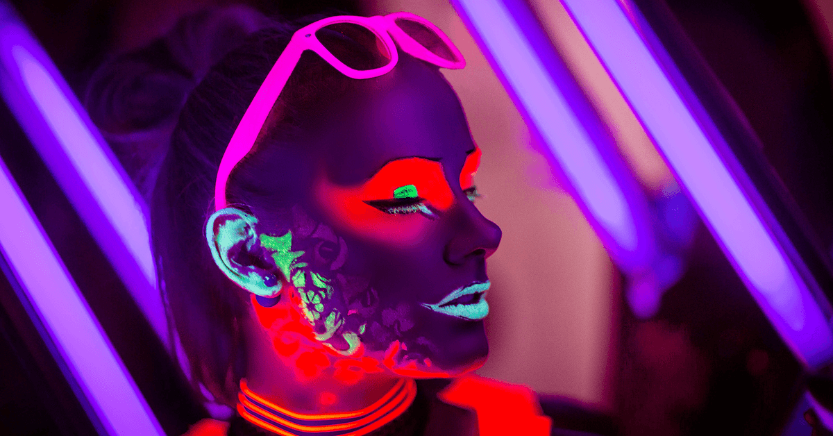 Maquillage Fluo