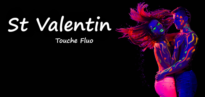 Saint Valentin Fluo