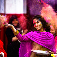 La fête Indienne : La Holi
